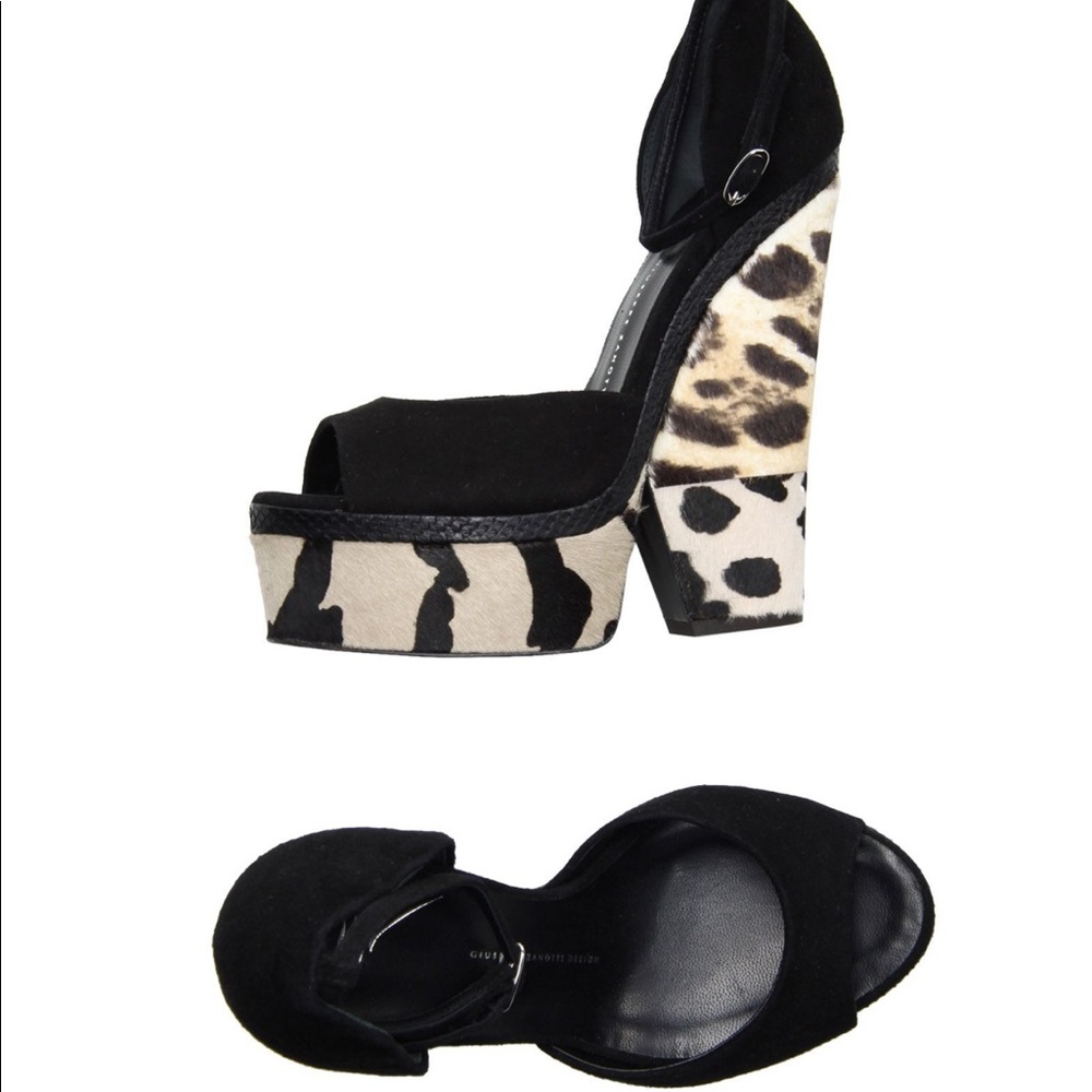 Guisepe Zanotti high heeled sandals 36.5 (6.5US)